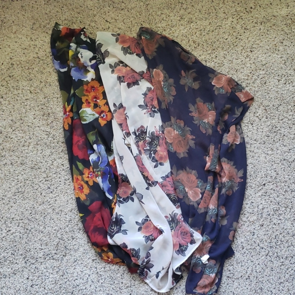 Sheer kimono